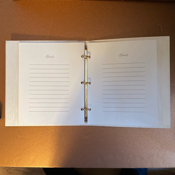 Lenox Wedding Guest Book,Lenox China Wedding Bells on Front, new in original box - Picture 7 of 10